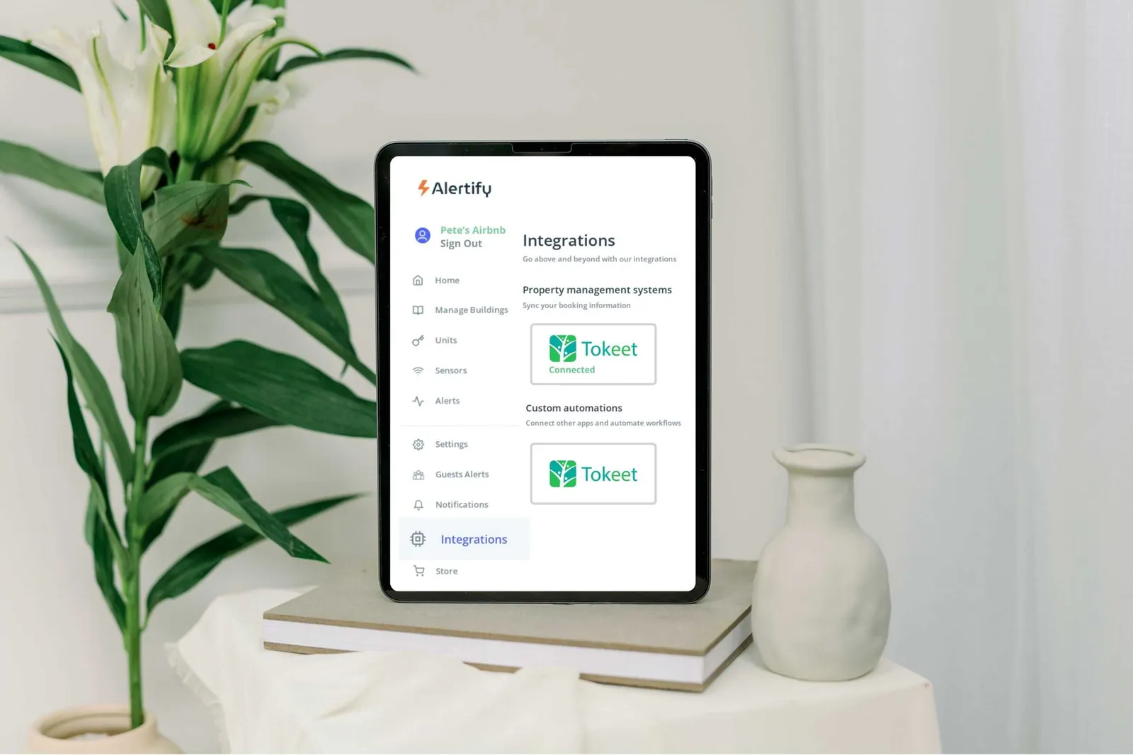 Gestão de alojamento local mais eficiente com Alertify e Tokeet