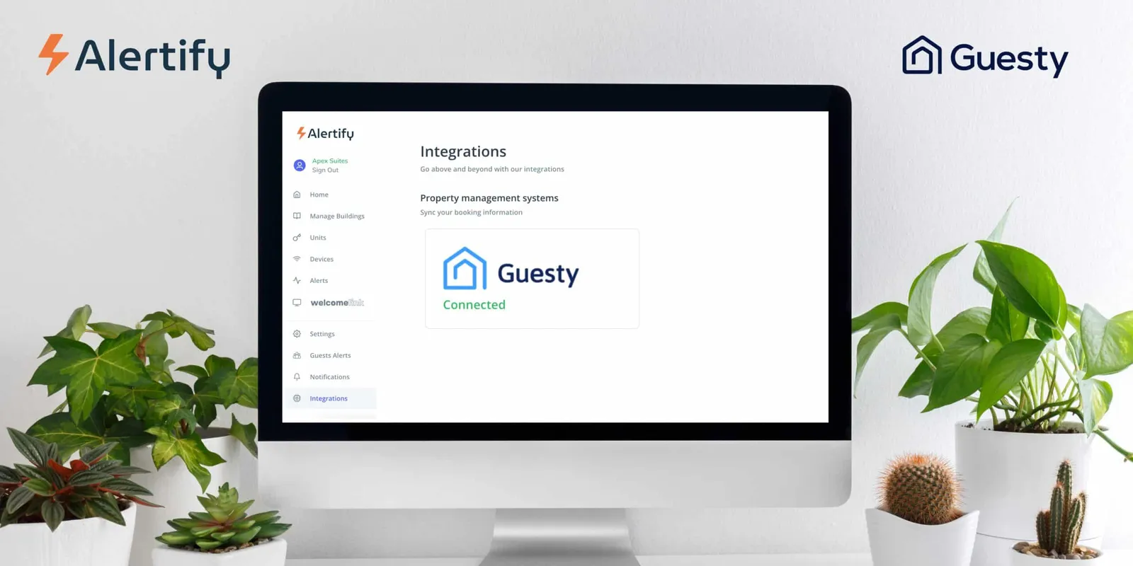 Integração Guesty Alertify