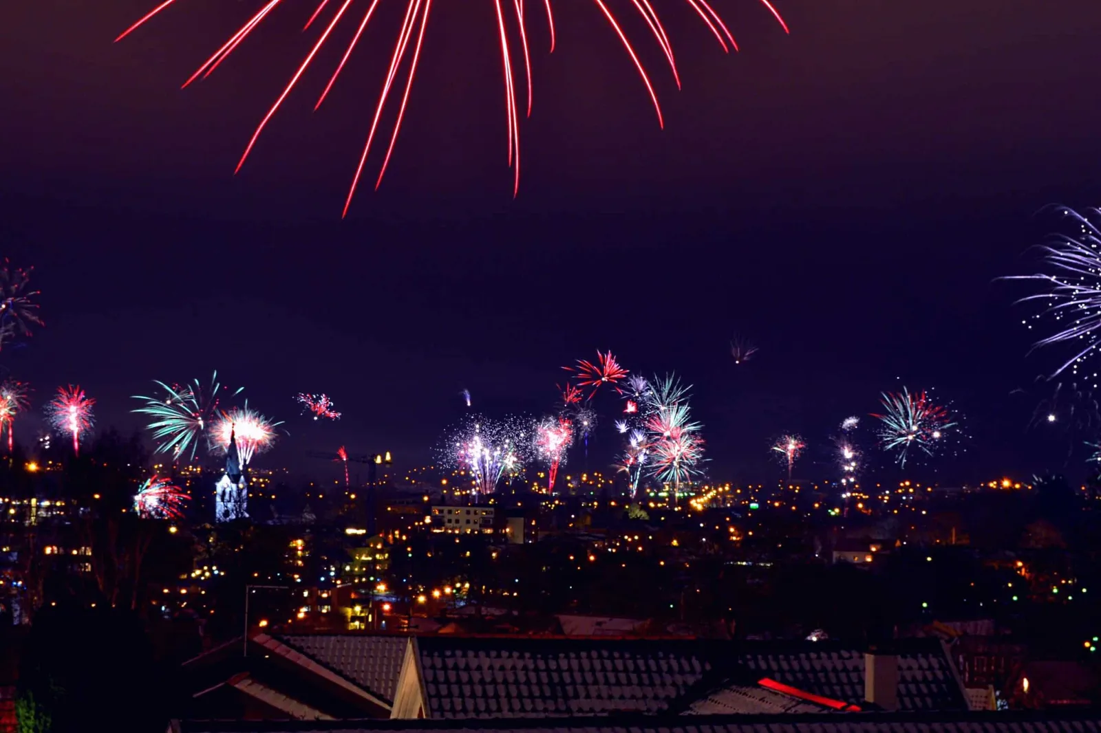 Ruído de Fogo de Artifício na Passagem de Ano